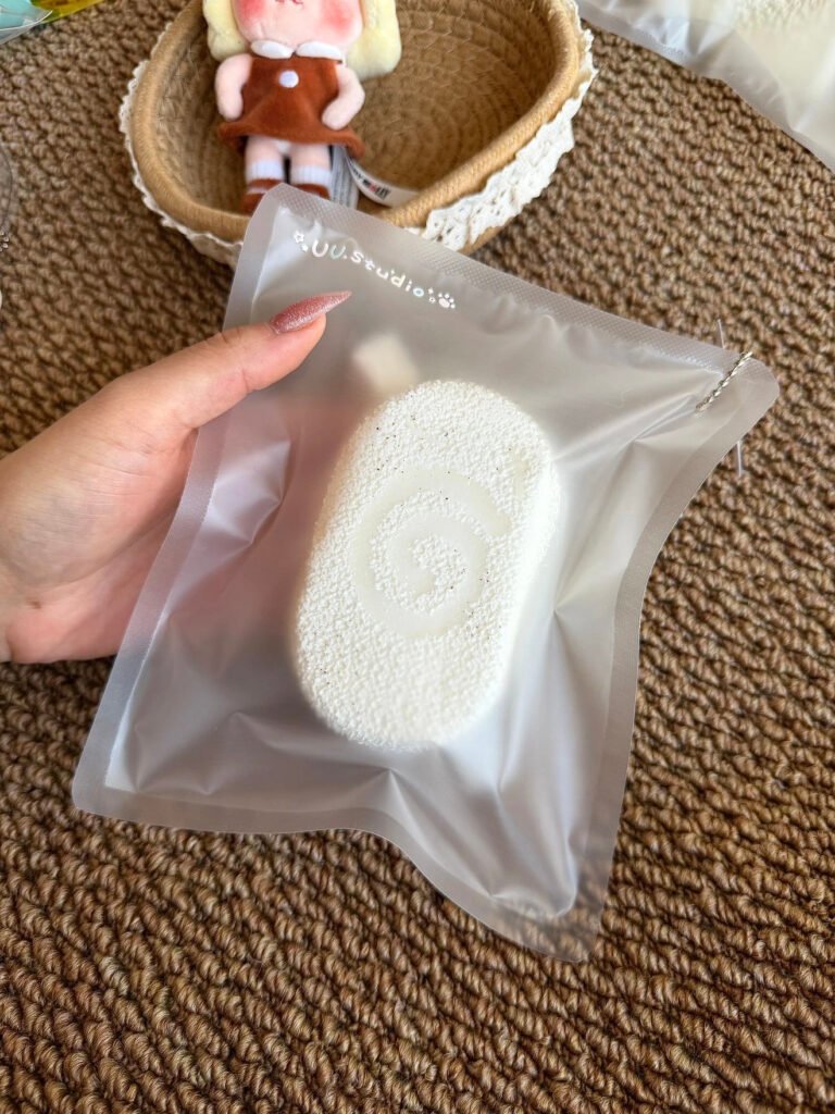 409003 Uu Squishy Coconut Rice Cracker (Glutinous Rice Clay Texture Series) / uu的捏 椰子仙贝（糯米泥触感系列）