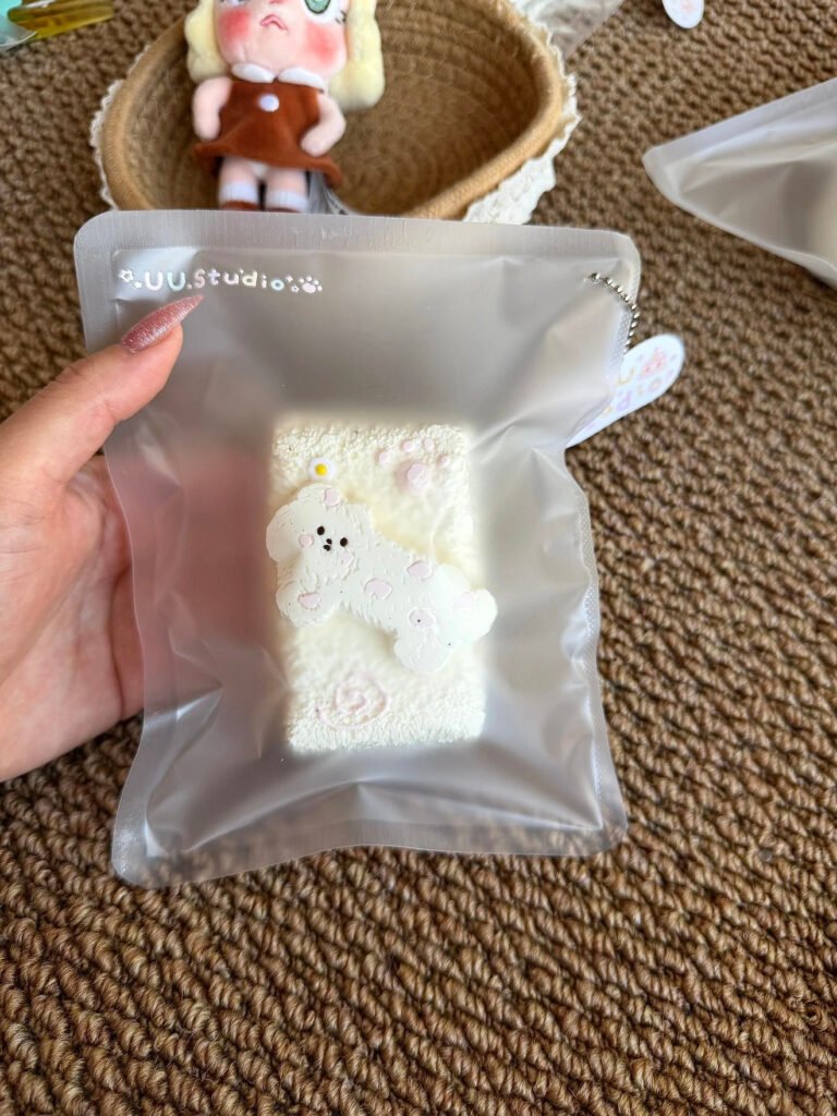 409004 Uu Squishy Kitten Toast (Glutinous Rice Clay Texture Series) / uu的捏 小猫吐司（糯米泥触感系列）
