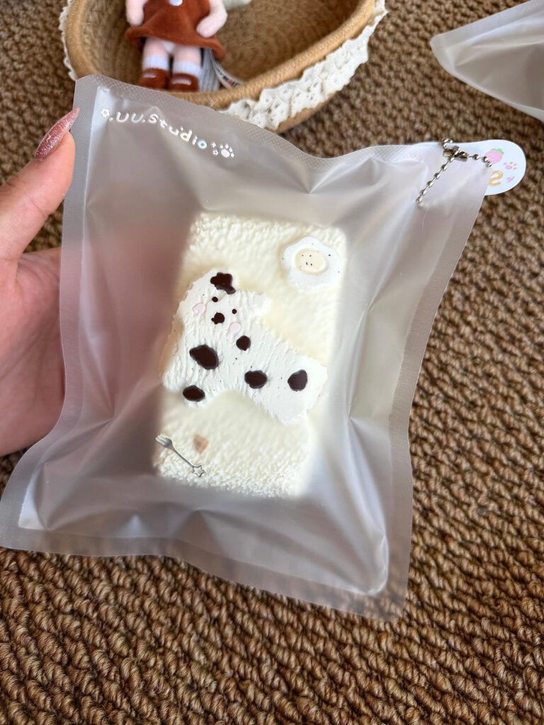 409005 Uu Squishy Puppy Brick (Glutinous Rice Clay Texture Series) / uu的捏 小狗板砖（糯米泥触感系列）