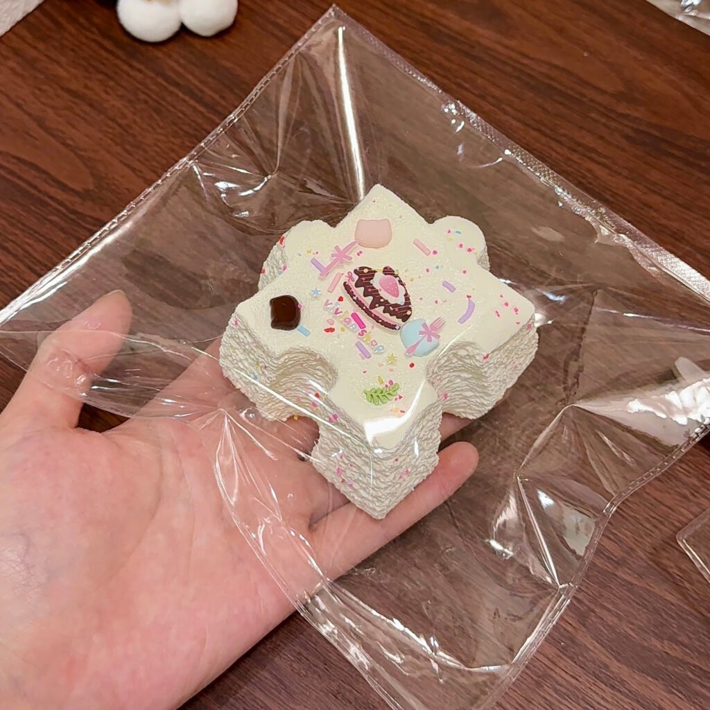 4327 Vivianshop Kitten Bean Puzzle Piece (Clay Texture Series) / Vivianshop 子猫ビーンズパズルピース (クレイ触感シリーズ)