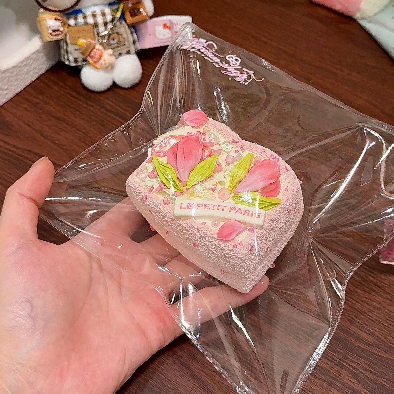 4330 Vivianshop Tulip Fluffy Toast (Glutinous Rice Clay Texture Series) / Vivianshop チューリップふわふわトースト (もち米クレイ触感シリーズ)