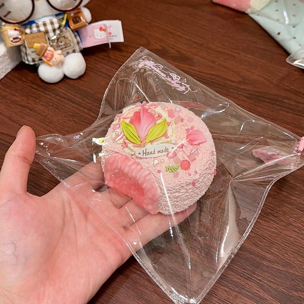 4331 Vivianshop Tulip Jam Toast - Single (Glutinous Rice Clay Texture Series) / Vivianshop チューリップジャムトースト・シングル (もち米クレイ触感シリーズ)