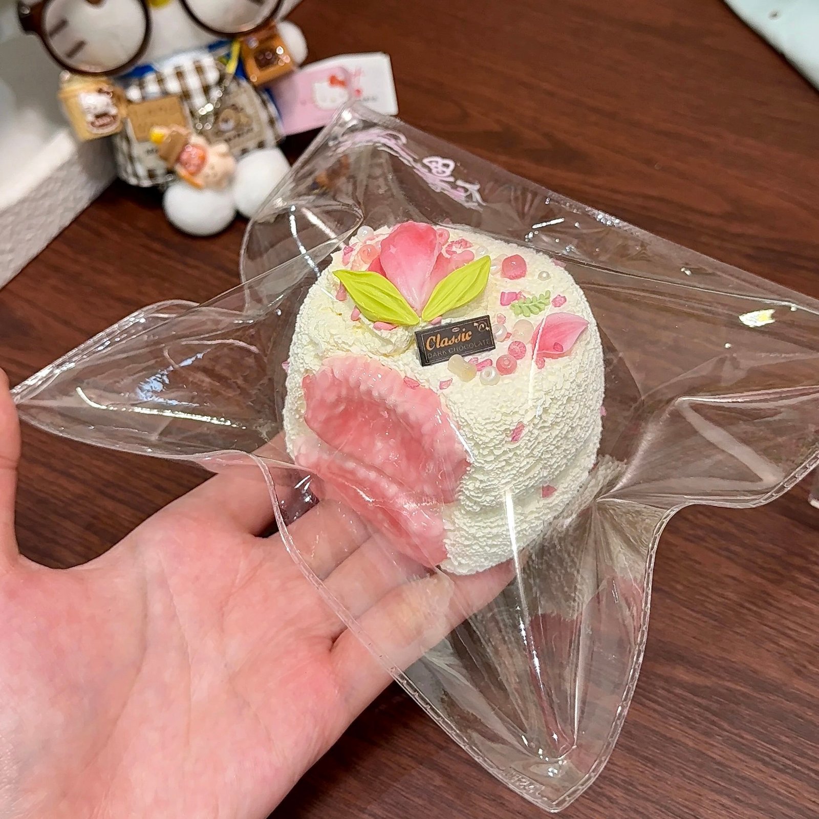 4332 Vivianshop Tulip Jam Toast - Double (Glutinous Rice Clay Texture Series) / Vivianshop チューリップジャムトースト・ダブル (もち米クレイ触感シリーズ)