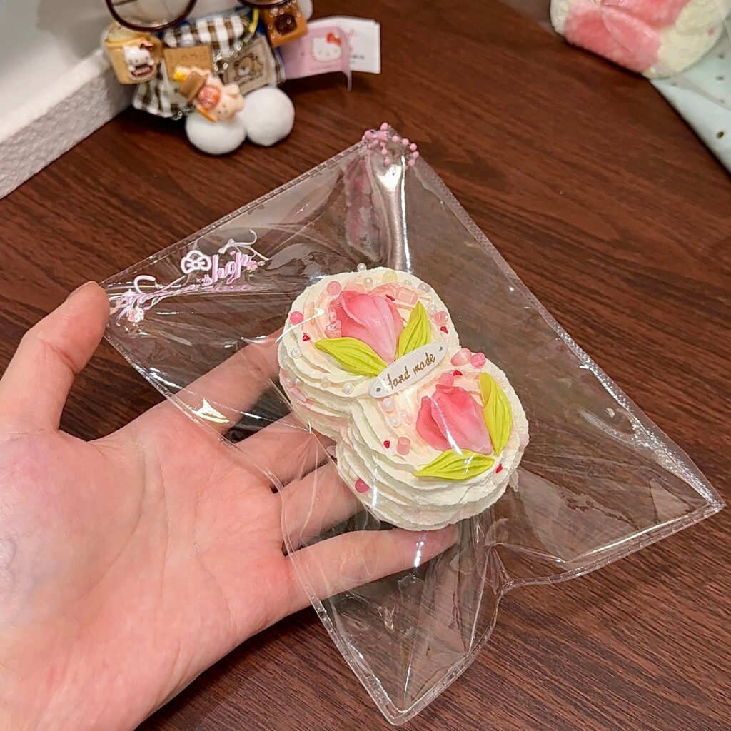 4335 Vivianshop Tulip Cookie Duo - Mini (Glutinous Rice Clay Texture Series) / Vivianshop チューリップクッキー2連・ミニ (もち米クレイ触感シリーズ)
