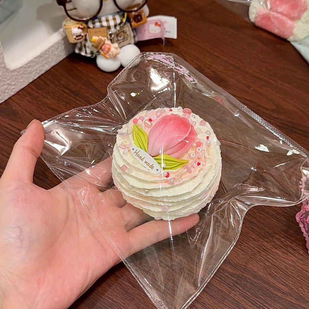 4340 Vivianshop Tulip Single Cookie (Glutinous Rice Clay Texture Series) / Vivianshop チューリップひとつぶクッキー (もち米クレイ触感シリーズ)