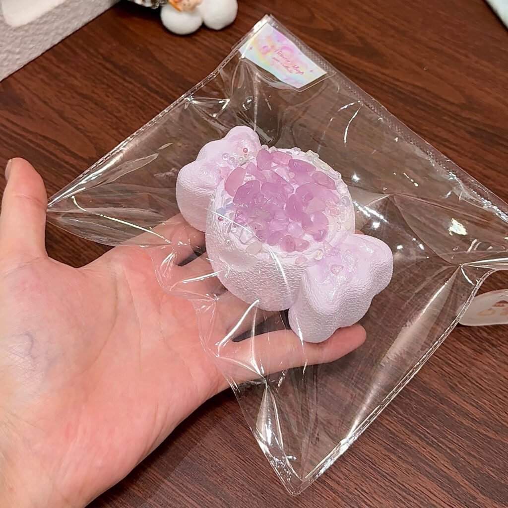 4348 Vivianshop Kunzite Candy (Glutinous Rice Clay Texture Series) / Vivianshop クンツァイトキャンディ (もち米クレイ触感シリーズ)