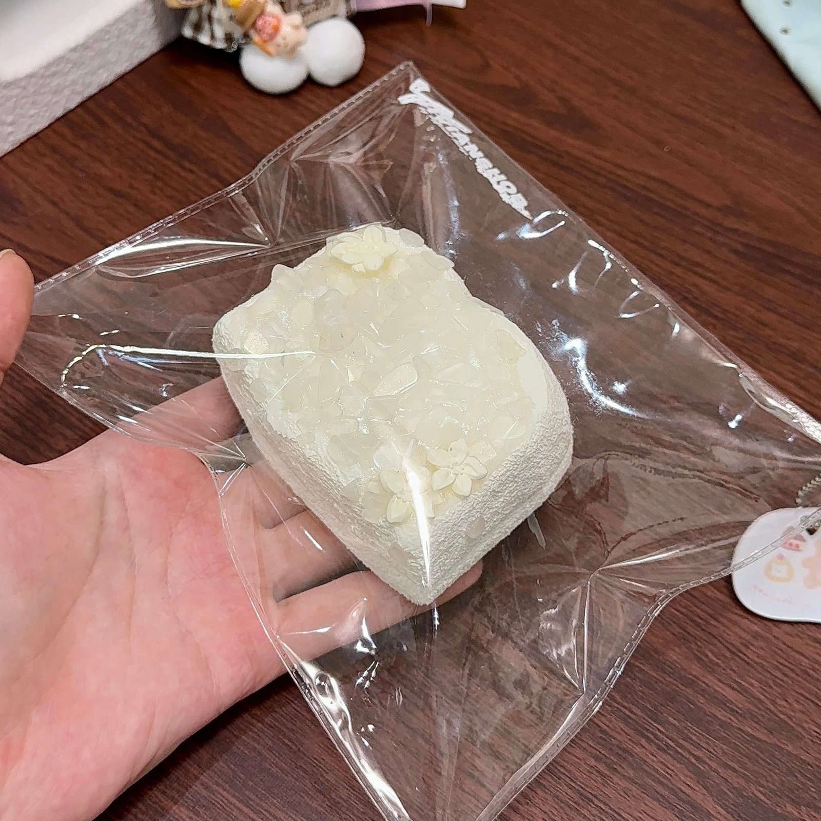 4350 Vivianshop White Moonstone Fluffy Toast (Glutinous Rice Clay Texture Series) / Vivianshop ホワイトムーンストーンふわふわトースト (もち米クレイ触感シリーズ)