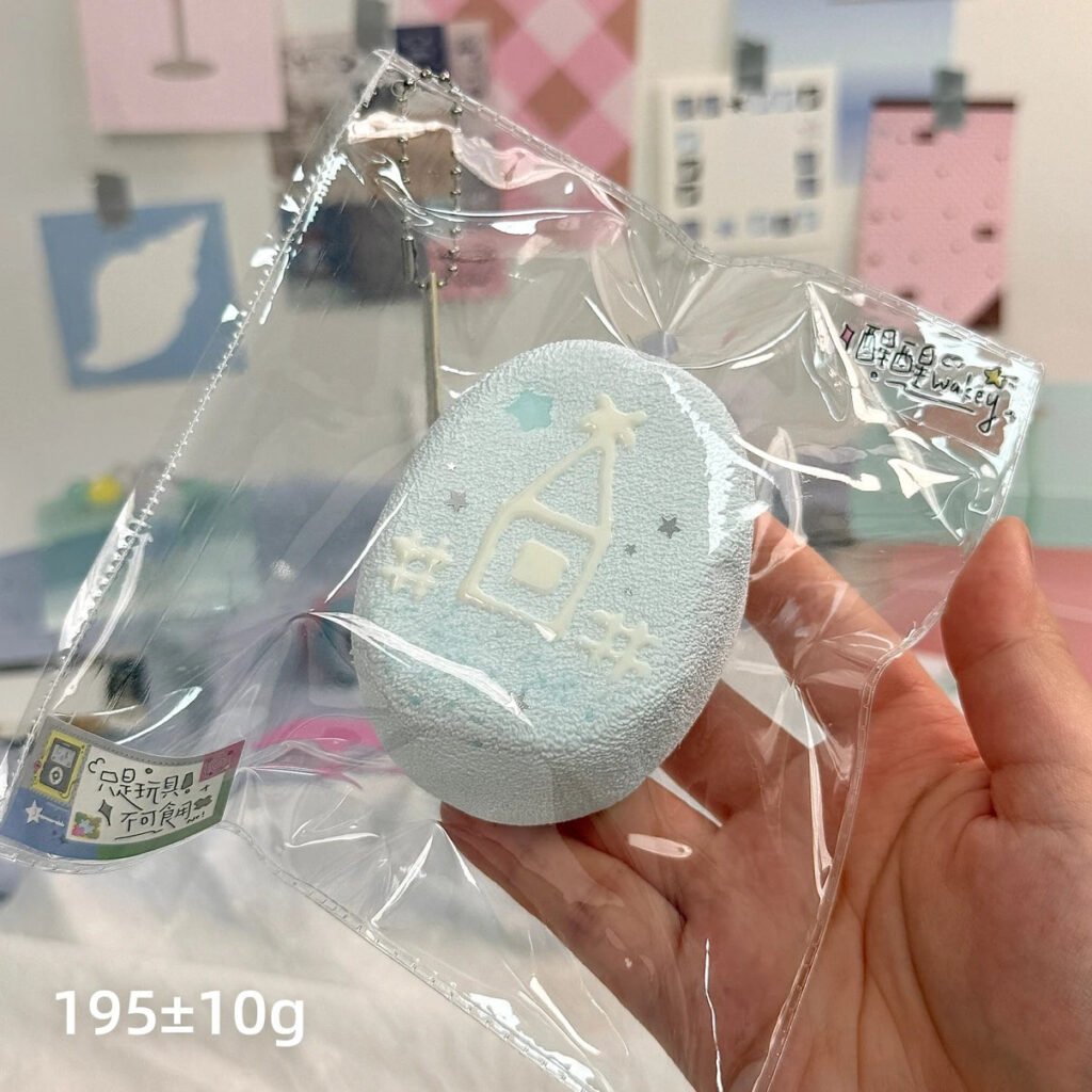 342003 Wakey Seaside Cottage Senbei (Dry Glutinous Clay Texture Series) / 醒醒 海辺のコテージせんべい (ドライもちクレイ触感シリーズ)