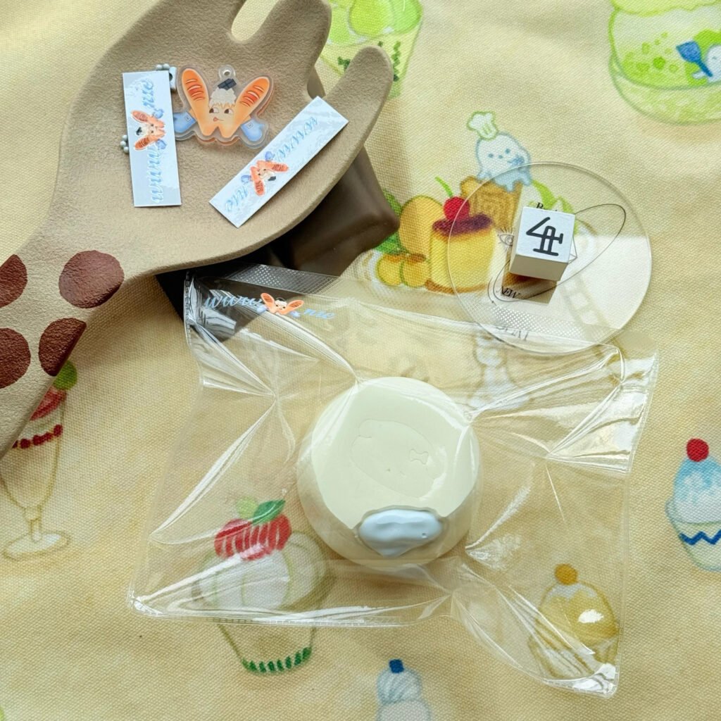 383002 W Nienie Puppy Marshmallow (Thick Yogurt Texture Series) / 达不溜捏 小狗棉花糖(厚酸奶触感系列)