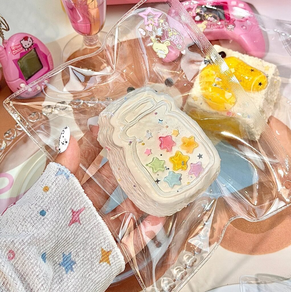 248002 W Qiqi Guaiguai Bottled Luck (Lazy Cream Texture Series) / w奇奇怪怪 瓶装幸运 (懒奶油触感系列)