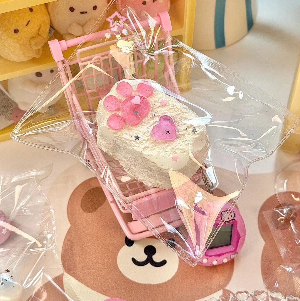 248011 W Qiqi Guaiguai Heart Cat Paw Biscuit (Rich Cream Texture Series) / w奇奇怪怪 爱心猫爪饼干 (醇厚奶油触感系列)