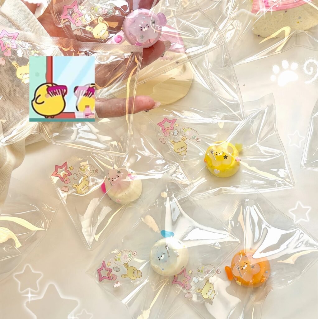 248037 W Qiqi Guaiguai Six Star Mini Tangyuan (Clay Texture Series) / w奇奇怪怪 星星小汤圆六个 (黏土泥触感系列)