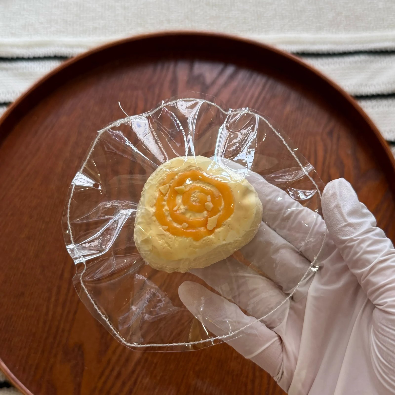 339017 Xiaxia Vending Machine Caramel Cream Bun (New Dry Cheese Clay Texture Series) / 夏夏de贩卖机 キャラメルクリームパン (新ドライチーズクレイ触感シリーズ)