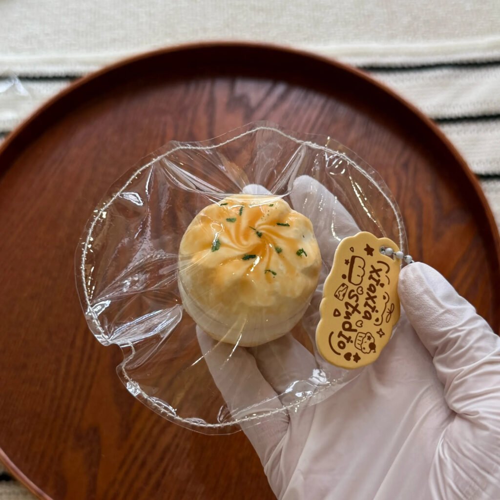 339021 Xiaxia Vending Machine Scallion Double Soup Dumpling (New Dry Cheese Clay Texture Series) / 夏夏de贩卖机 ねぎダブル小籠包 (新ドライチーズクレイ触感シリーズ)