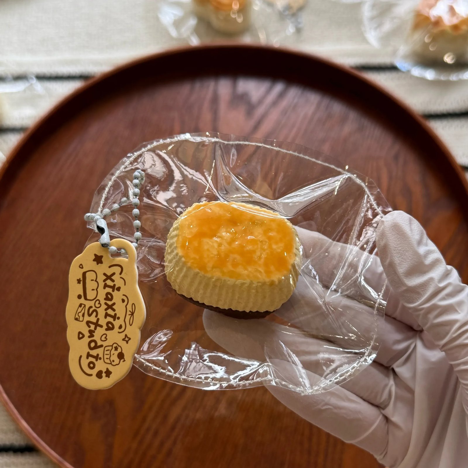 339029 Xiaxia Vending Machine Baked Cheesecake (Moldable Clay Texture Series) / 夏夏de贩卖机 ベイクドチーズケーキ (成形可能クレイ触感シリーズ)