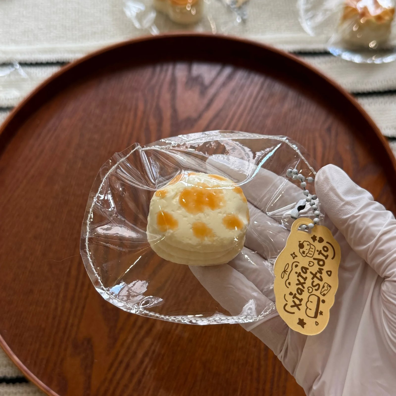 339030 Xiaxia Vending Machine Baked Layered Rice Cake (Moldable Clay Texture Series) / 夏夏de贩卖机 焼きレイヤー餅 (成形可能クレイ触感シリーズ)