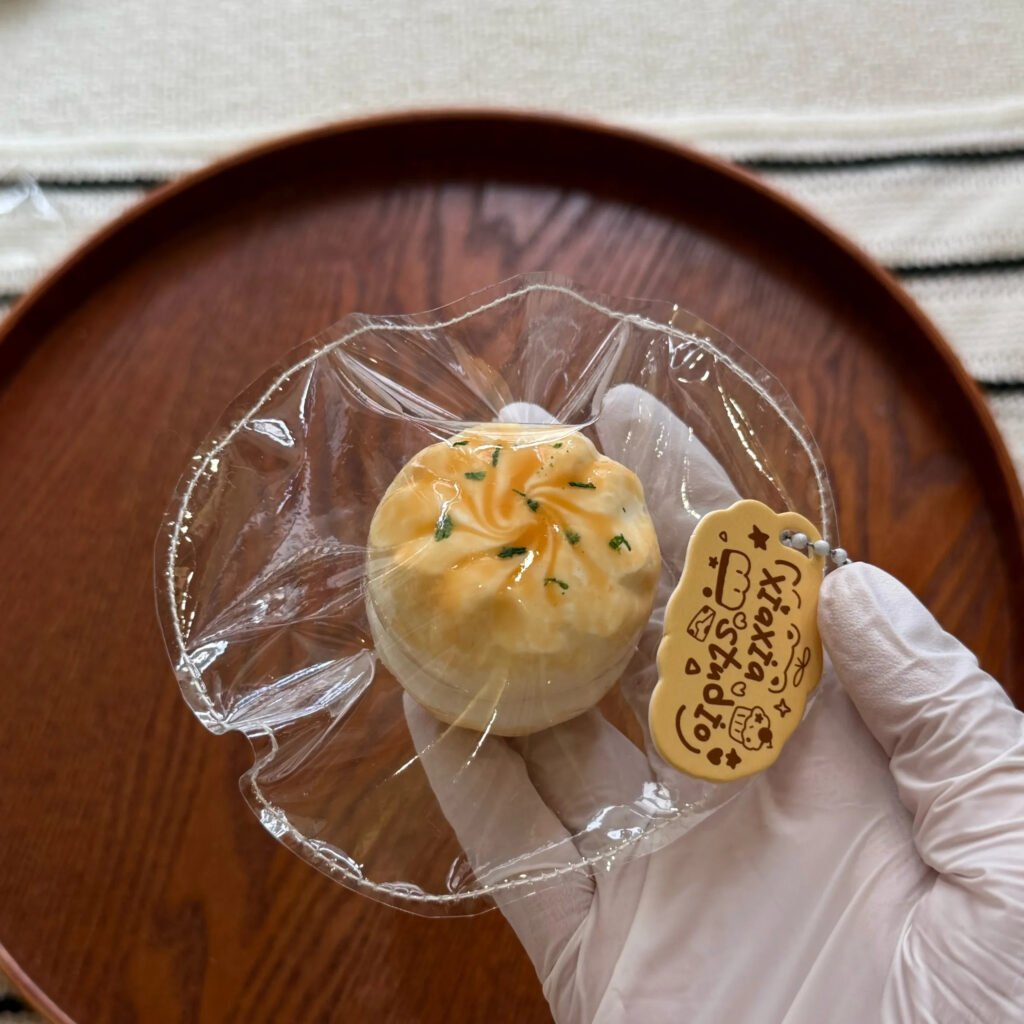 339033 Xiaxia Vending Machine Scallion Double Soup Dumpling (Moldable Clay Texture Series) / 夏夏de贩卖机 ねぎダブル小籠包 (成形可能クレイ触感シリーズ)