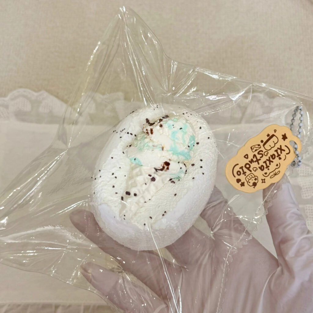 339043 Xiaxia Vending Machine Mint Chocolate Ice Cream Milk Shell (New Dry Cheese Clay Texture Series) / 夏夏de贩卖机 ミントチョコアイスクリームミルクシェル (新ドライチーズクレイ触感シリーズ)
