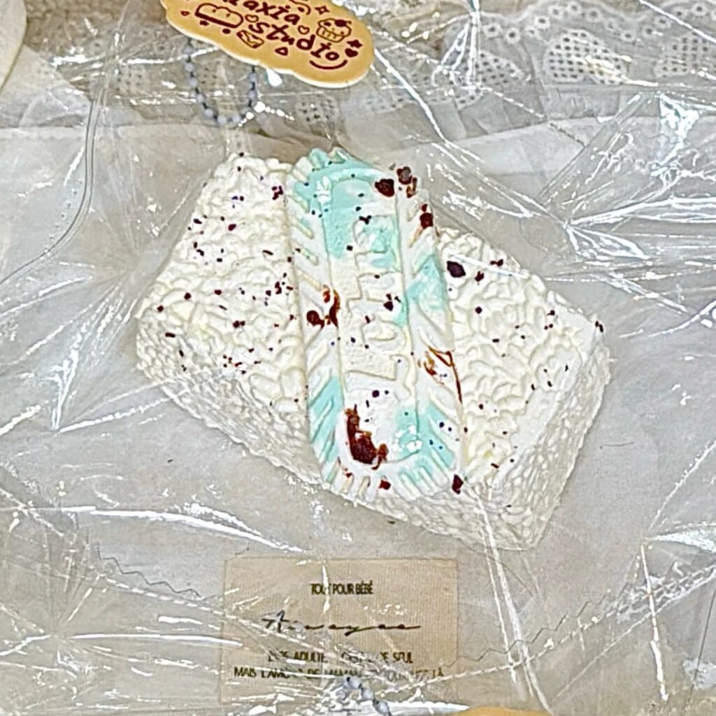 339044 Xiaxia Vending Machine Mint Chocolate Crispy Medium Rice Ball (Whipped Cream Clay Texture Series) / 夏夏de贩卖机 ミントチョコクリスピー中おにぎり (ホイップクリームクレイ触感シリーズ)