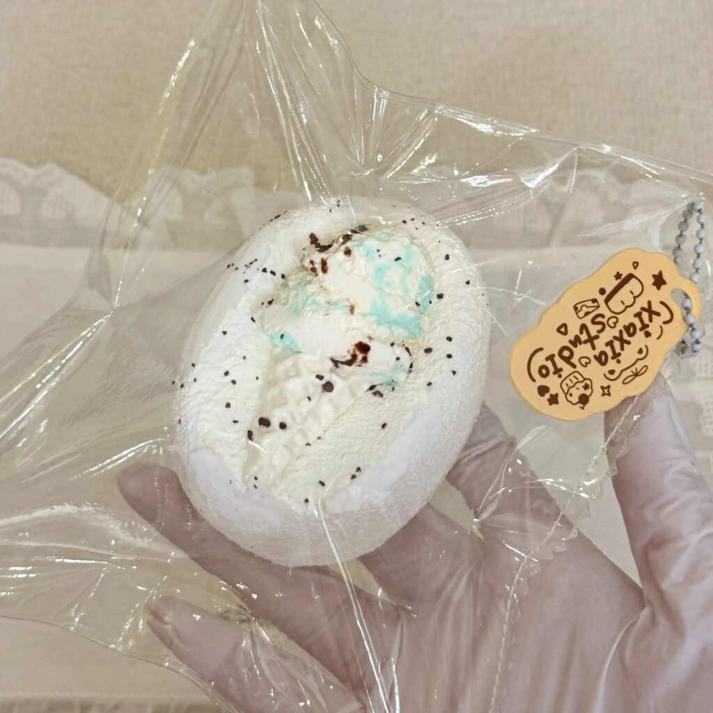 339049 Xiaxia Vending Machine Mint Chocolate Ice Cream Senbei (Whipped Cream Clay Texture Series) / 夏夏de贩卖机 ミントチョコアイスクリーム仙べい (ホイップクリームクレイ触感シリーズ)
