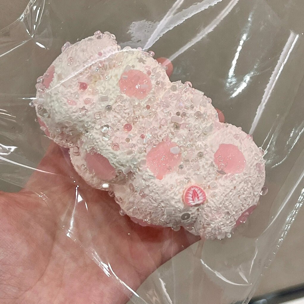 366004 XinBaBa Pink Cream (Ciba Texture Series) / XinBaBa 粉粉奶油(糍粑触感系列)