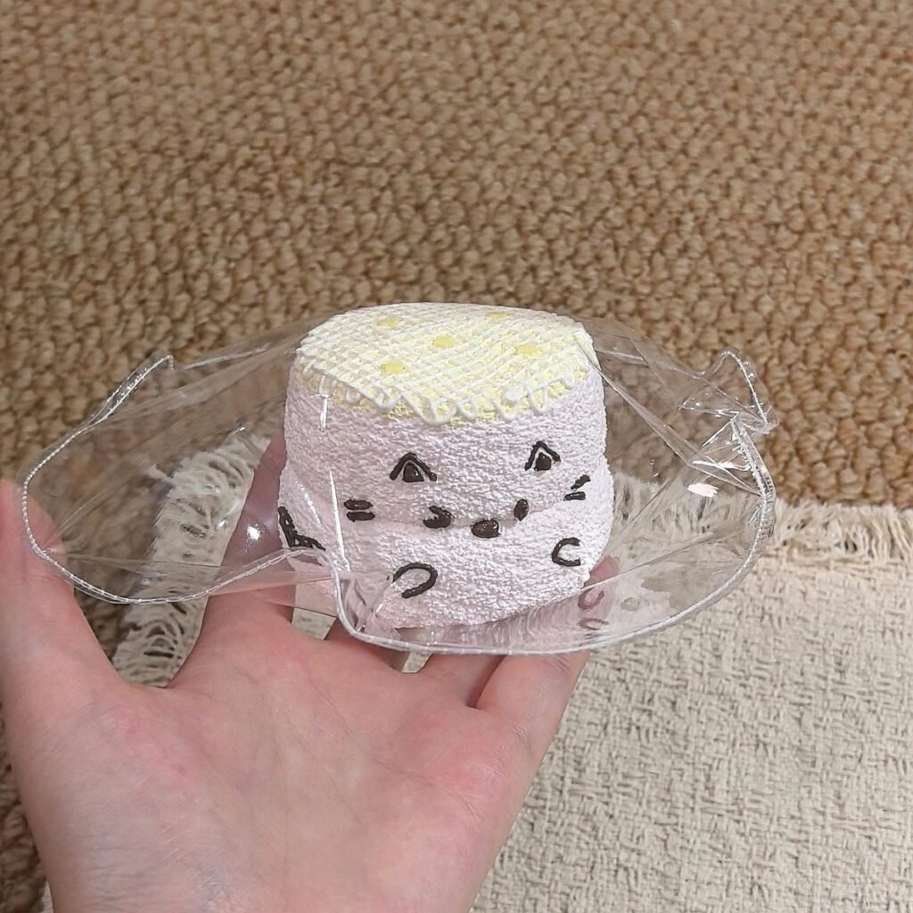 213017 Xiao Mi Zhou Studio Kitten Round Toast (Glutinous Cheese Clay Texture Series) / 小米粥studio 小猫圆吐司（糯奶酪触感系列）
