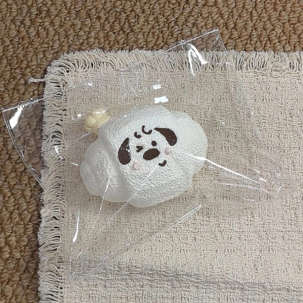 213025 Xiao Mi Zhou Studio Puppy Croissant (Glutinous Cheese Clay Texture Series) / 小米粥studio 小狗牛角包（糯奶酪触感系列）