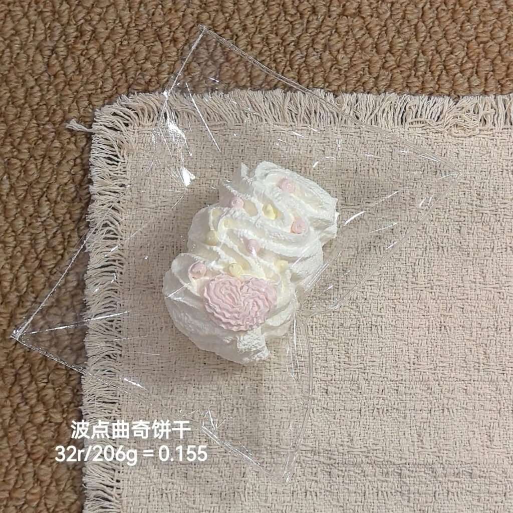 213026 Xiao Mi Zhou Studio Polka Dot Cookie (Glutinous Cream Clay Texture Series) / 小米粥studio 波点曲奇饼干（糯奶油触感系列）