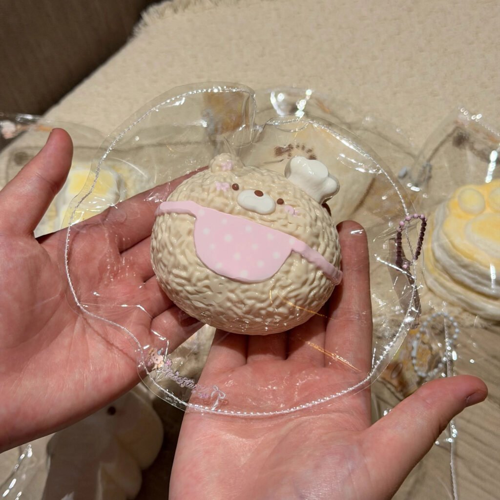 178084 Xiao Shui Yi Chef Bear (Cream Soft Clay Texture Series) / 小睡伊 厨师小熊(奶油软泥触感系列)