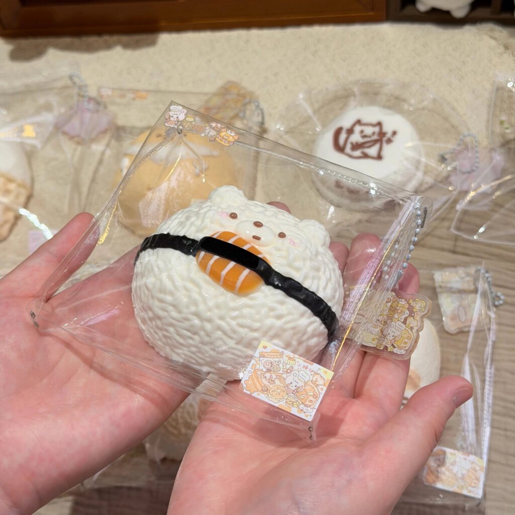 178088 Xiao Shui Yi Bear Salmon Rice Ball (Ultra Soft Clay Texture Series) / 小睡伊 小熊三文鱼饭团（变态软烂泥触感系列）