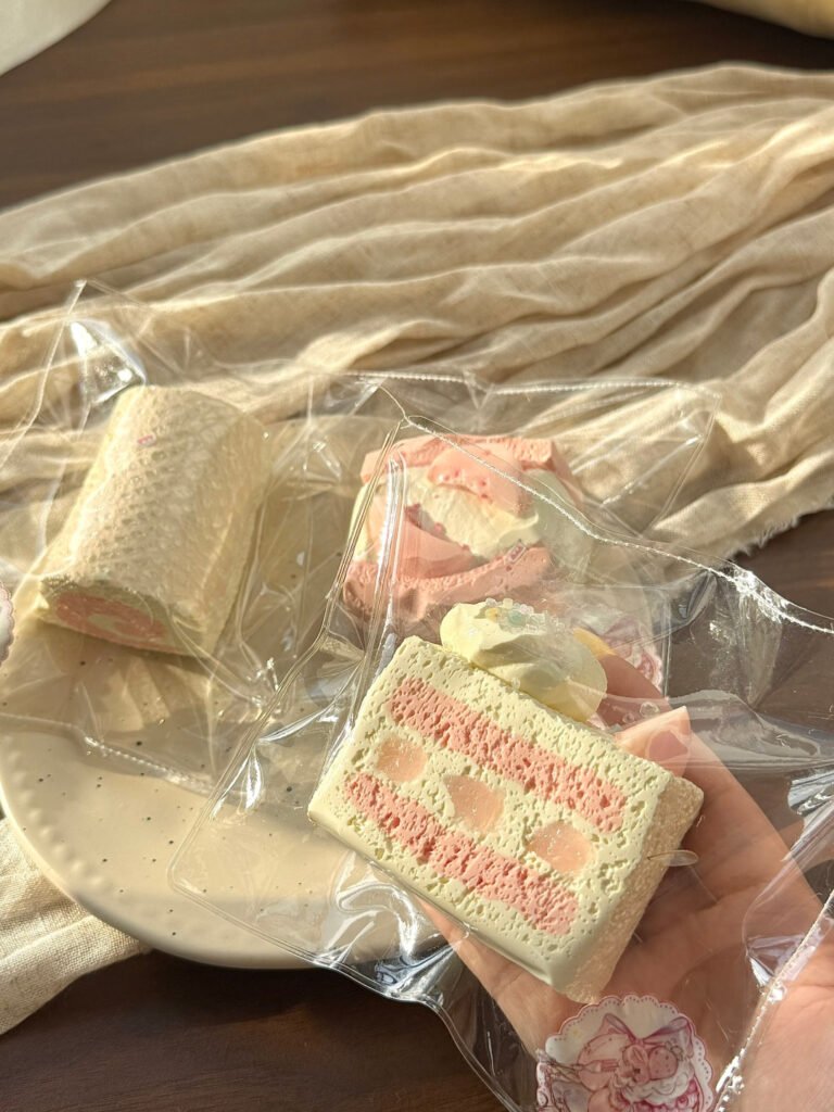 349009 Yaoyaoling Peach Jelly Cream Mini Cake (Custom Cream Clay Texture Series) / 夭夭灵 桃冻奶油小蛋糕（特调奶油泥触感系列）