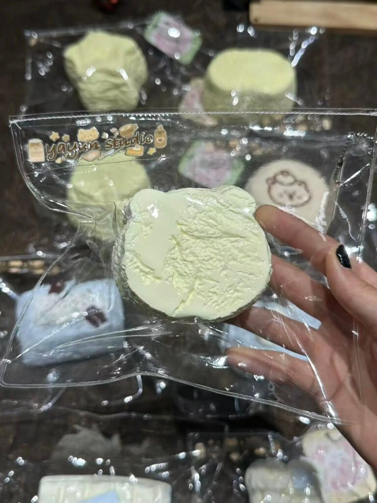 346006 Yayun Squishy Island Bear Head Cookie (Milk Paste Clay Texture Series) / 雅云萌捏岛 熊头饼干（奶膏触感系列）