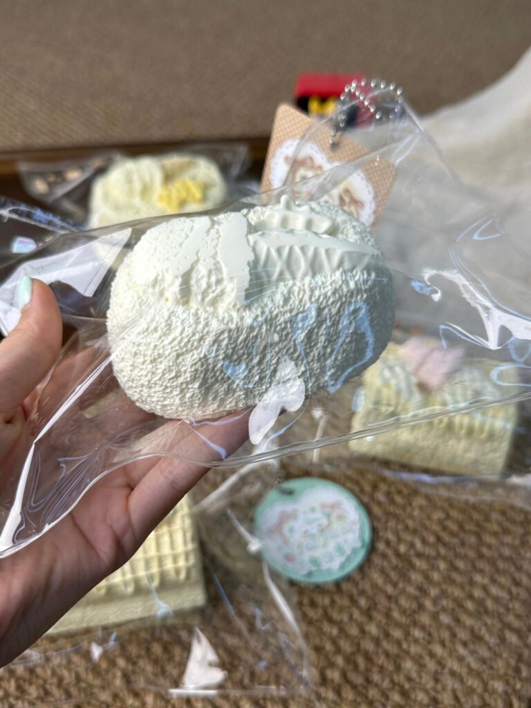 346018 Yayun Squishy Island Ice Cream Mini Senbei (Milk Paste Clay Texture Series) / 雅云萌捏岛 冰激凌小仙贝（奶膏触感系列）