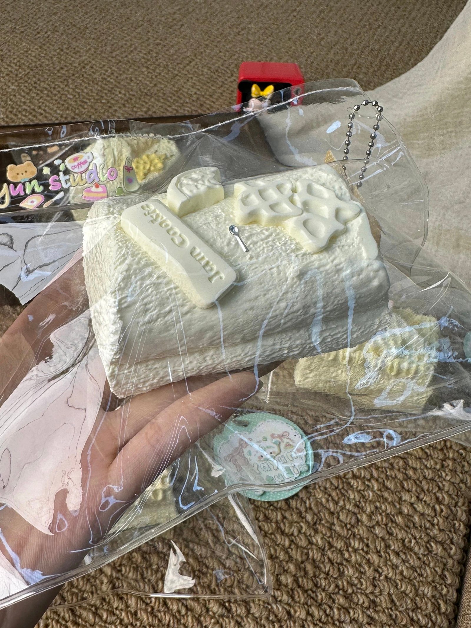 346019 Yayun Squishy Island Mini Cookie Marshmallow (Milk Paste Clay Texture Series) / 雅云萌捏岛 小饼干棉花糖(奶膏触感系列)