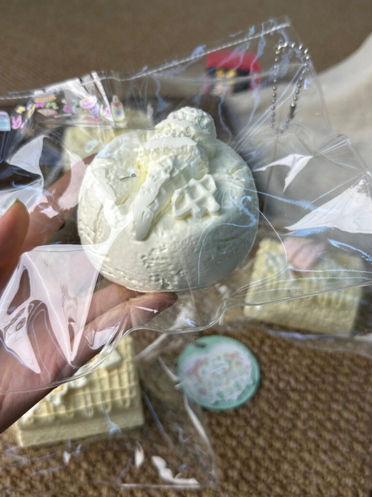 346021 Yayun Squishy Island Ice Cream Milk Knot (Milk Paste Clay Texture Series) / 雅云萌捏岛 冰激凌奶疙瘩（奶膏触感系列）