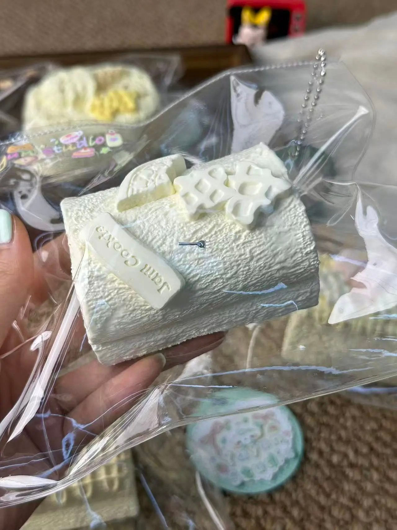 346027 Yayun Squishy Island Mini Cookie Marshmallow (Dry Clay Texture Series) / 雅云萌捏岛 小饼干棉花糖(干噎泥触感系列)