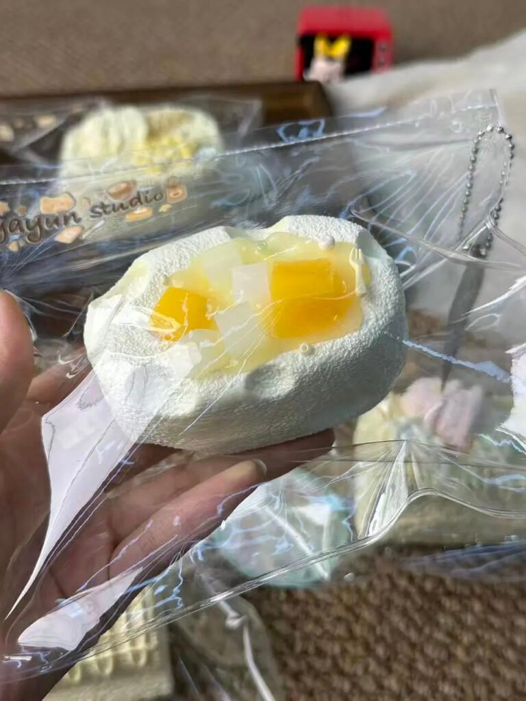 346036 Yayun Squishy Island Coconut Mango Cheese (Dry Milk Clay Texture Series) / 雅云萌捏岛 椰芒奶酪(干乳泥触感系列)