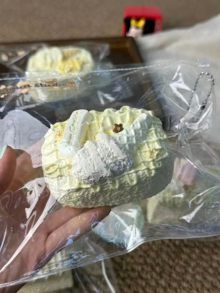 346041 Yayun Squishy Island Waffle Senbei (Pure Clay Texture Series) / 雅云萌捏岛 华夫饼仙贝(纯泥触感系列)