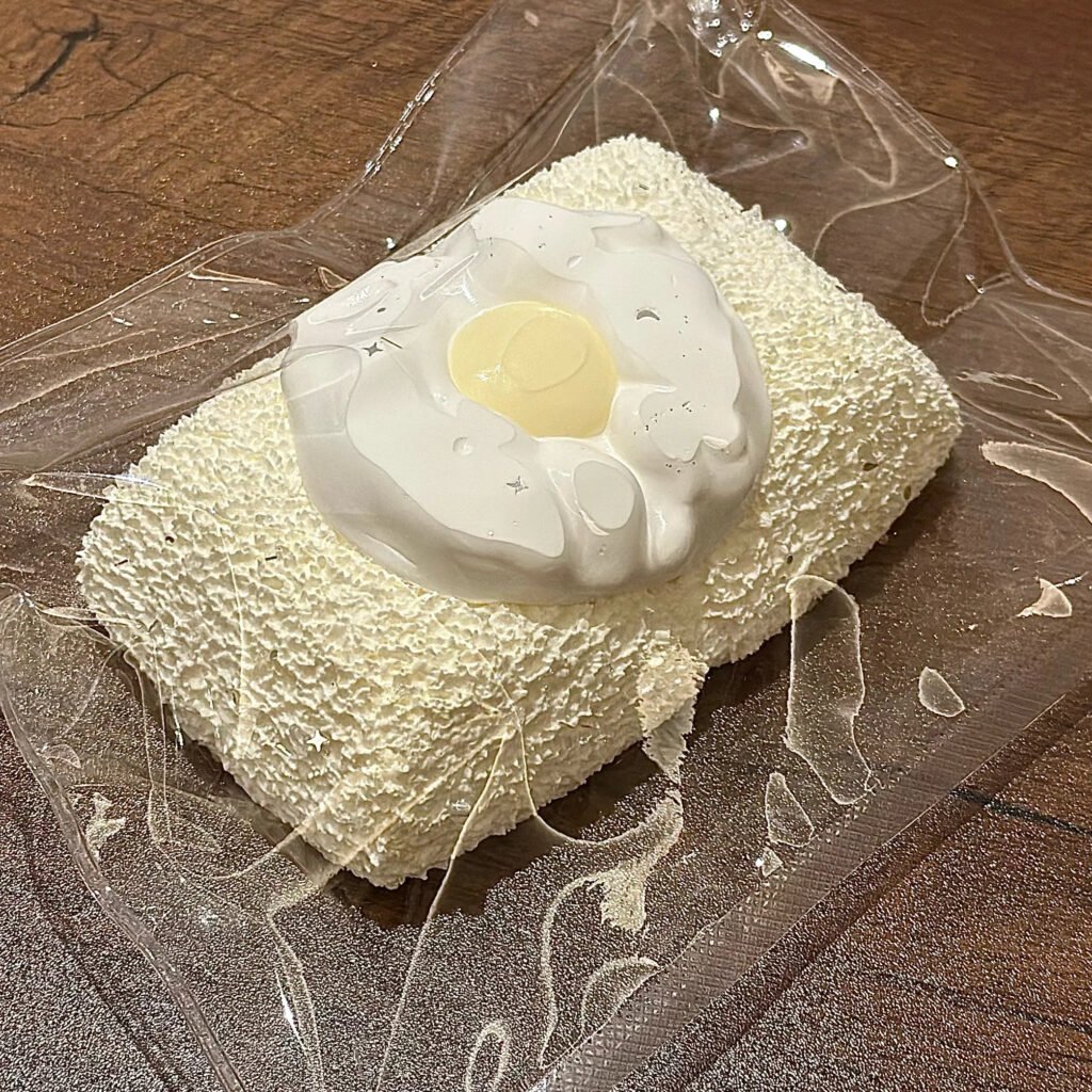 365008 Yuu Convenience Store Hugging Egg Tofu (Wet Soft Cream Clay Texture Series) / Yuu便利店 抱抱蛋豆腐（湿软奶油泥触感系列）