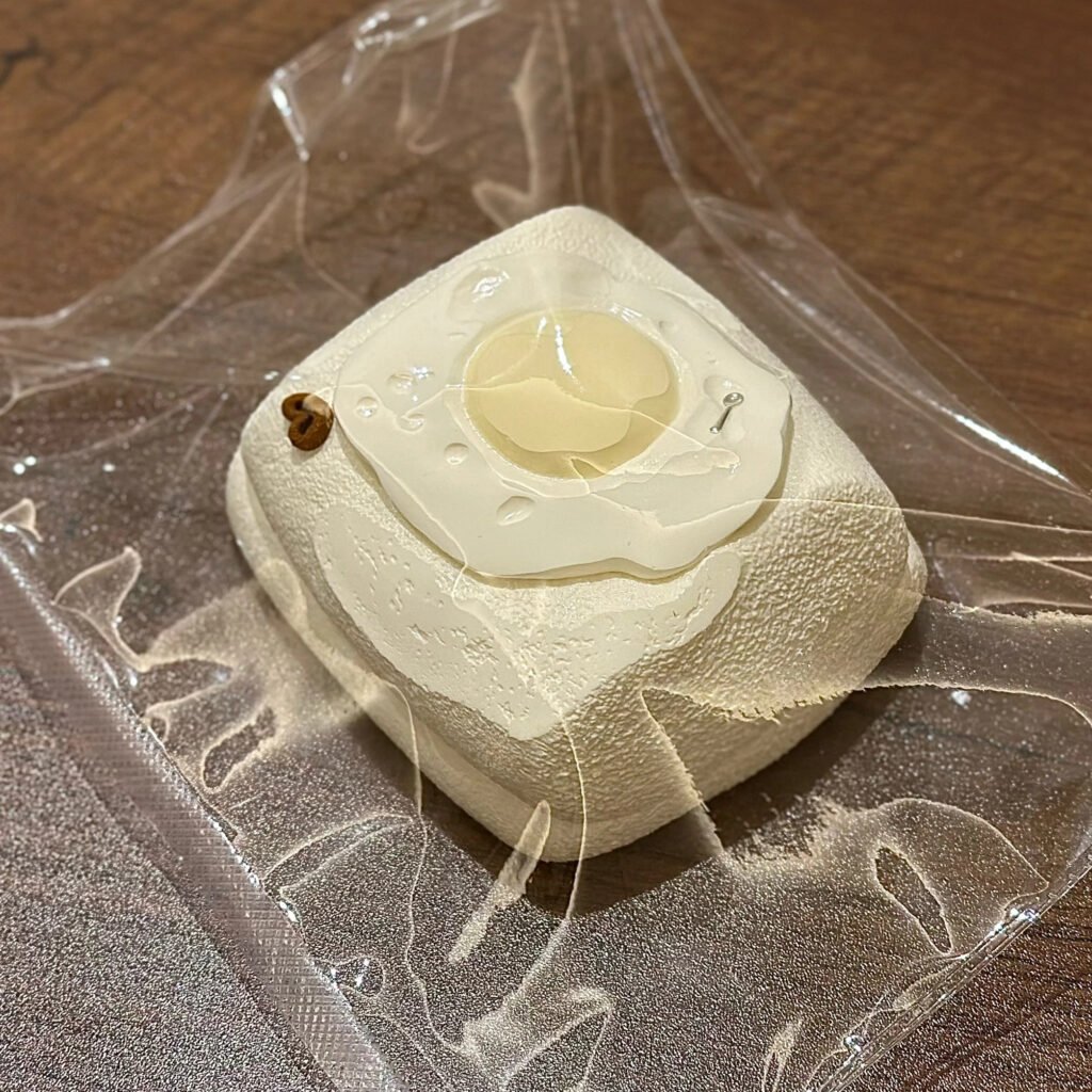 365014 Yuu Convenience Store Double-Layer Fried Egg (Wet Soft Cream Clay Texture Series) / Yuu便利店 煎蛋双层（湿软奶油泥触感系列）