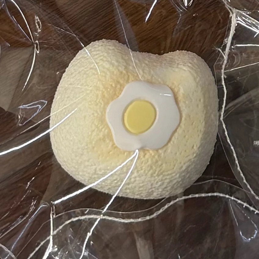 403027 Yuxixi Soy Milk Cat-Head Mini Toast (Milk Candy Clay Texture Series) / 鱼嘻嘻xixi 豆乳猫头小吐司(奶糖泥触感系列)