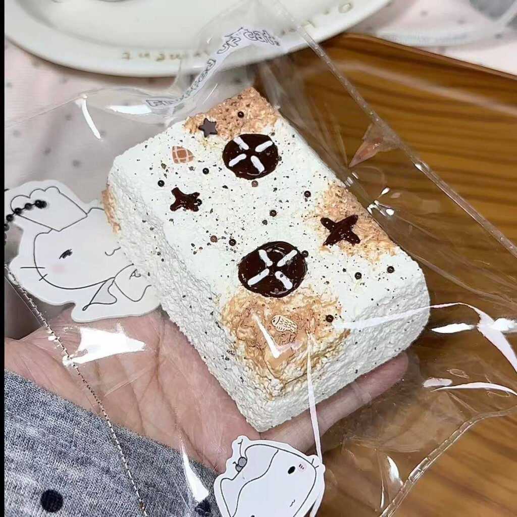 350009 Zhaomao Studio Button Short Toast (New Texture Series) / 炸毛studio 纽扣短吐司(新手感系列)