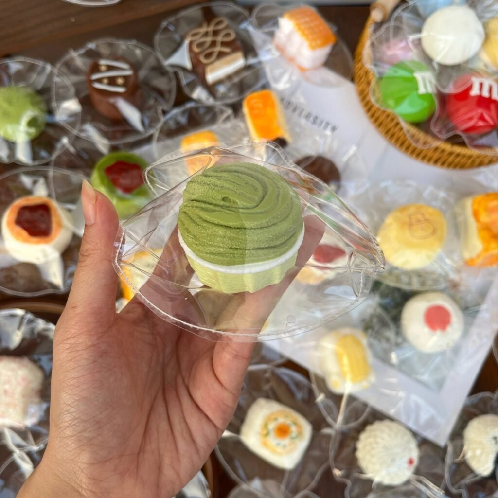 179041 1P Tomato Matcha Cupcake / 1盆番茄蛋炒饭 抹茶纸杯蛋糕