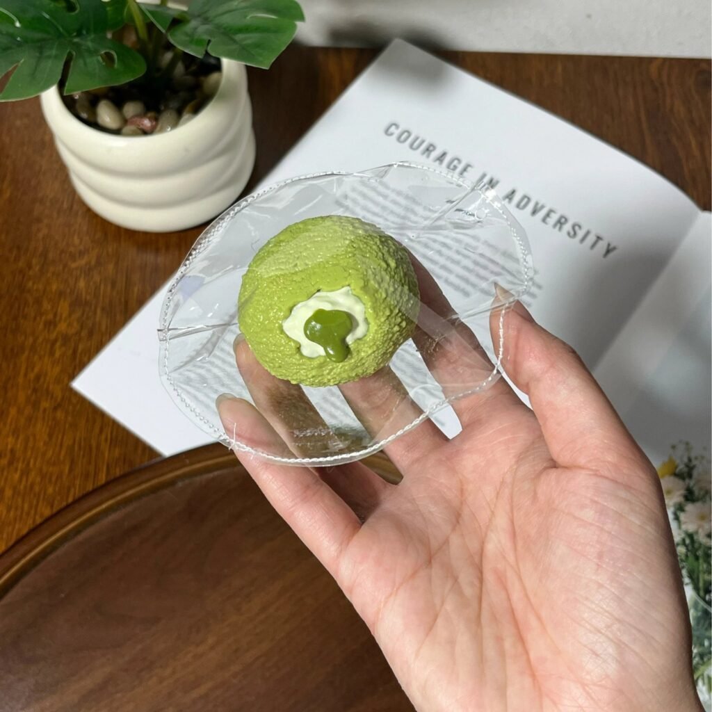 179045 1P Tomato Matcha Lava Crunchy Chocolate Ball / 1盆番茄蛋炒饭 抹茶流心脆皮巧克力球