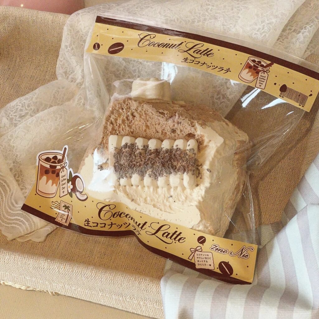 306014 7mo Nienie Fresh Coconut Mille-Feuille Snow Large Toast (Baked Pure Clay Texture Series) / 7mo捏 生椰千层雪大吐司(烤箱纯泥触感系列)