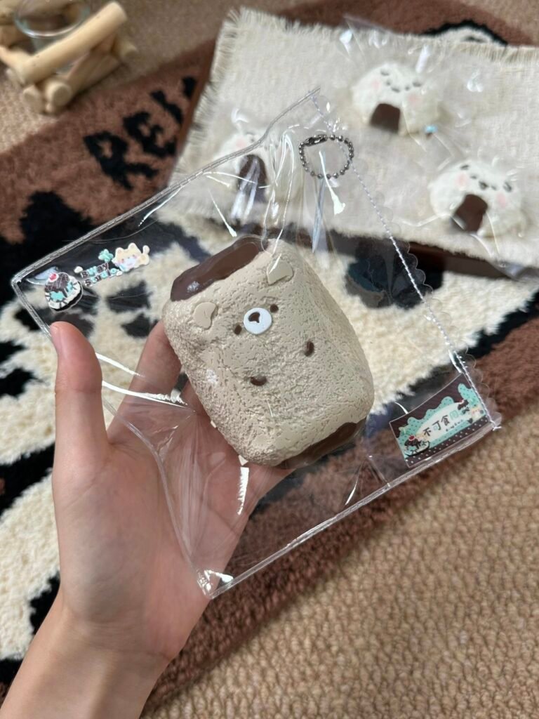 514002 8way Studio Bar-Shaped Bear (Milk Glutinous Clay Texture Series) / 8waystudio 条头熊（奶糯泥触感系列）