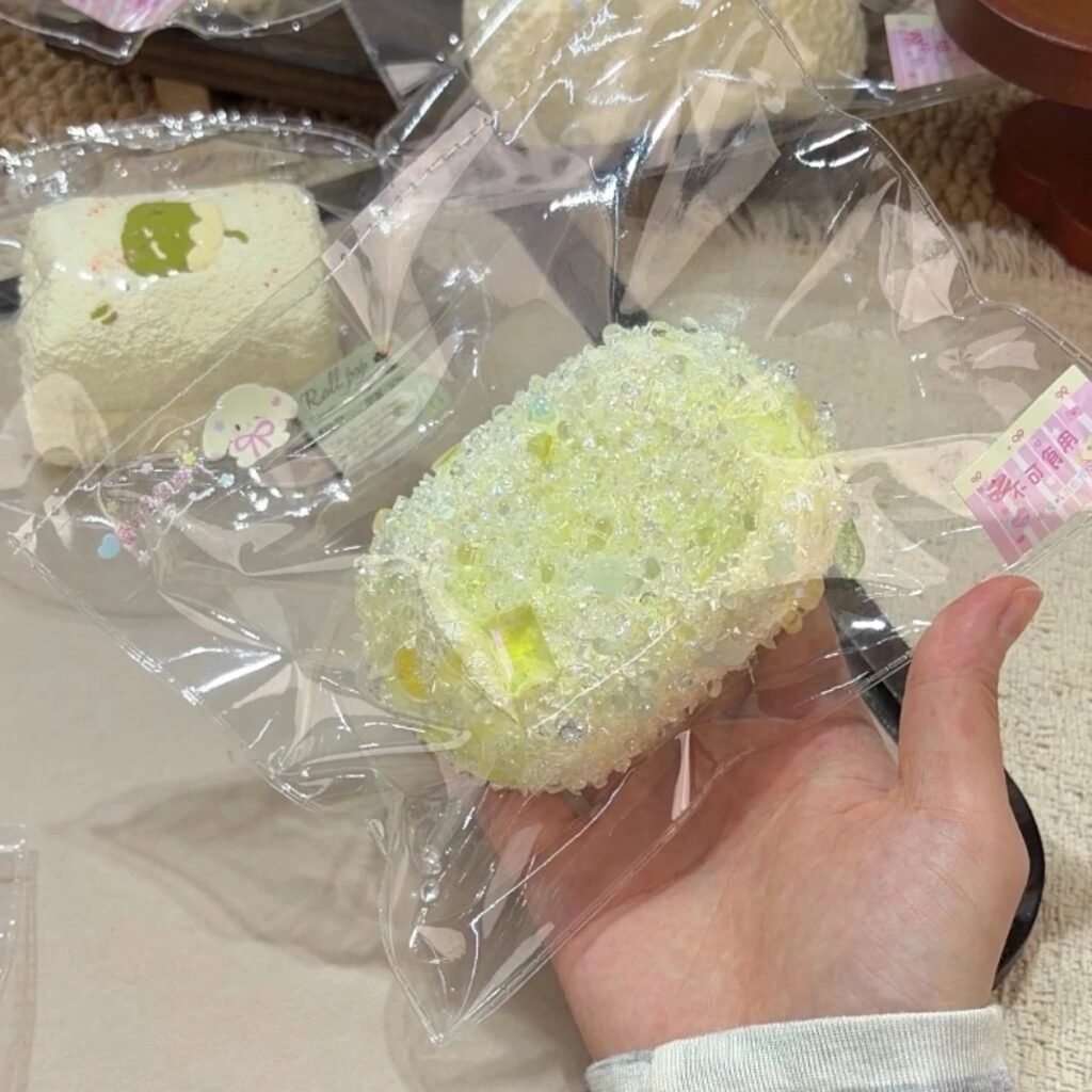 287014 Aichi Rourou Nie Appearance-Defect Lemon Candy Senbei (Baked Sticky Clay 3.0 Texture Series) / 爱吃肉肉捏 外观瑕疵柠檬糖仙贝（烤箱黏糊泥3.0触感系列）