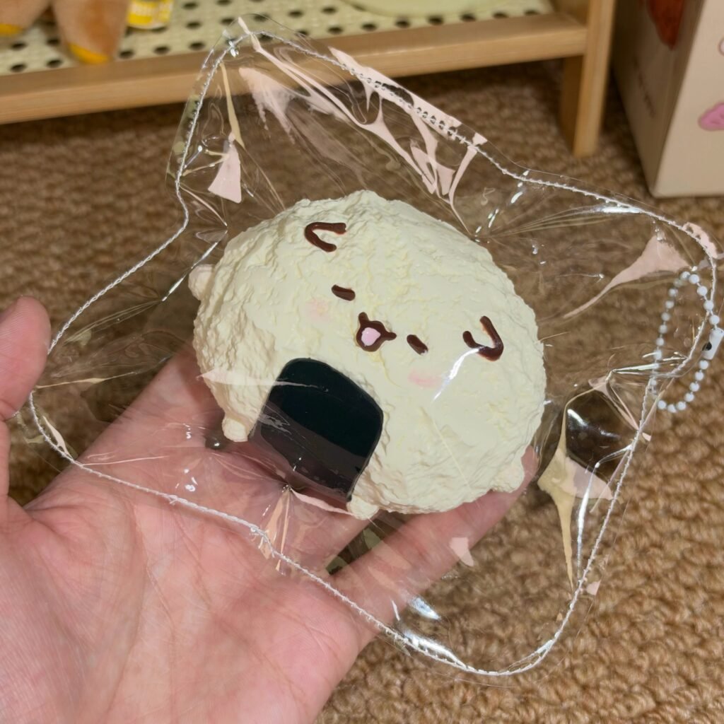 522001 Along Studio Lamb Triangle Rice Ball (Cream Paste Clay Texture Series) / 阿龙捏捏STUDIO 小羊三角饭团（乳膏触感系列）