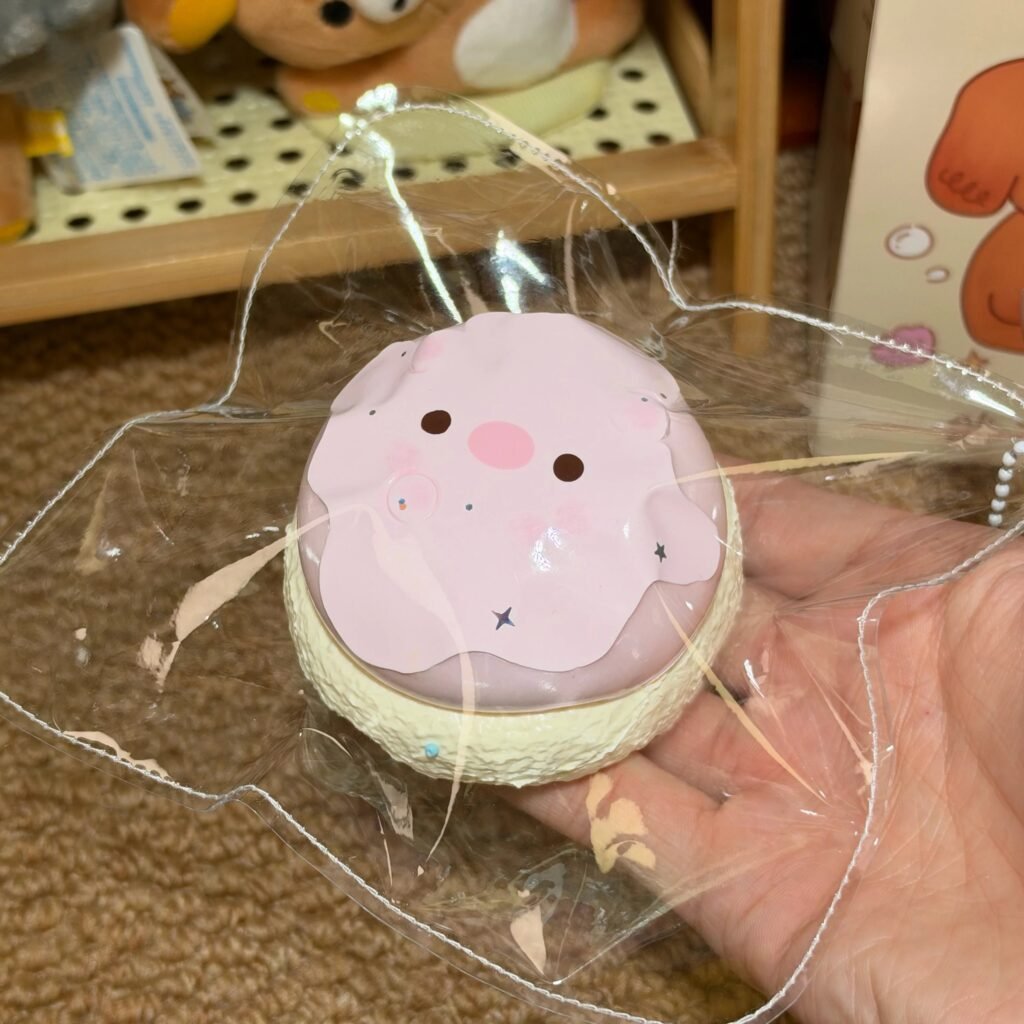 522005 Along Studio Solid-Tone Pig Yogurt Ball (Milk Paste Clay Texture Series) / 阿龙捏捏STUDIO 实色猪猪酸奶球（奶膏泥触感系列）