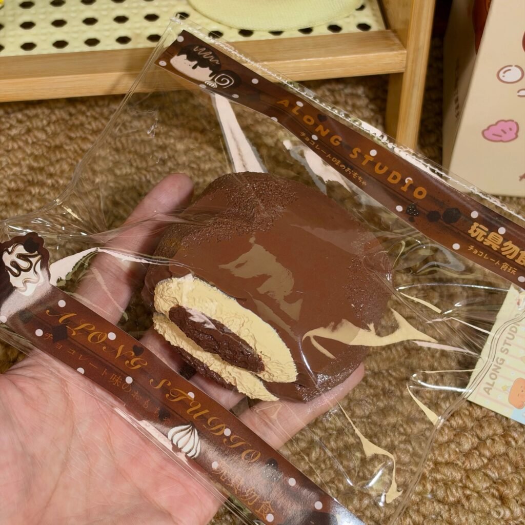522009 Along Studio Chocolate Mochi (Milk Paste Clay Texture Series) / 阿龙捏捏STUDIO 巧克力糯米糍（奶膏泥触感系列）